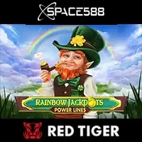 slot Rainbow Jackpots Power Lines Red Tiger
